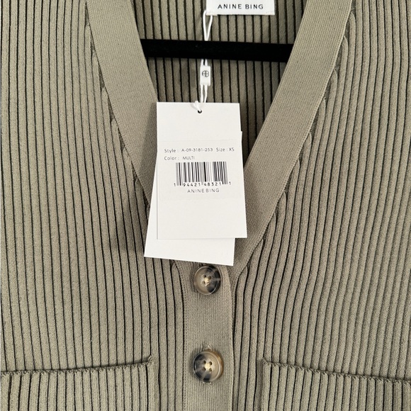 Anine Bing Cropped Cardigan - Picture 2 of 4